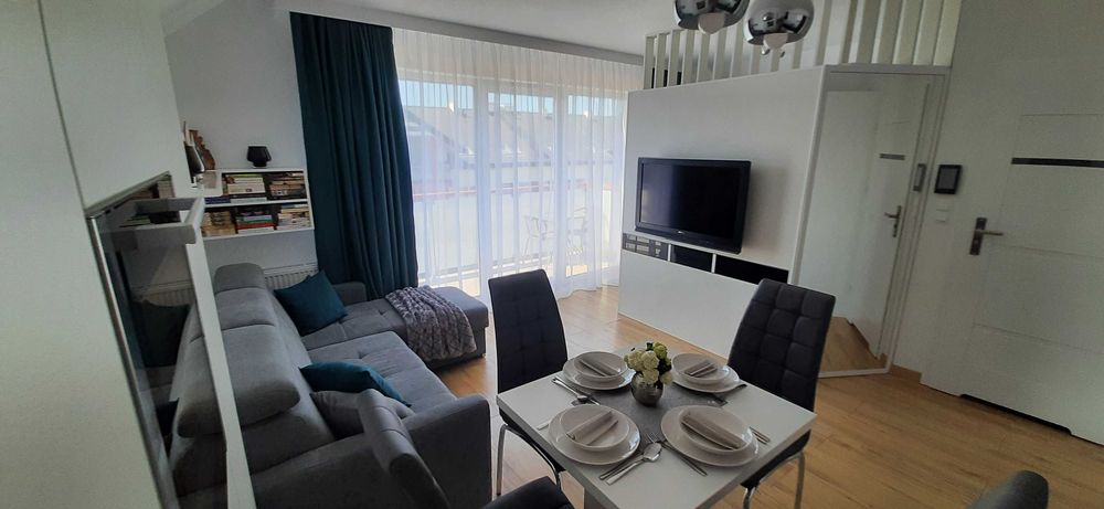 nowy apartament nad morzem Darłówko, mieszkanie pokój, noclegi, wczasy
