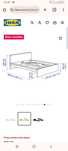 Estrutura de Cama Ikea Malm