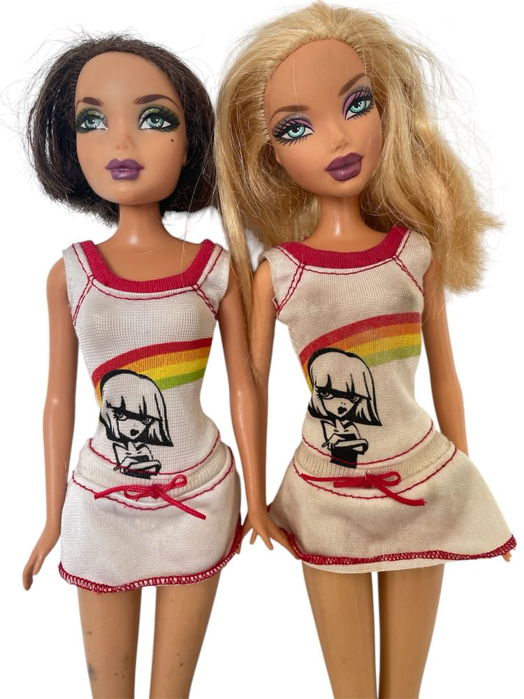 dwie lalki w stylu Bratz