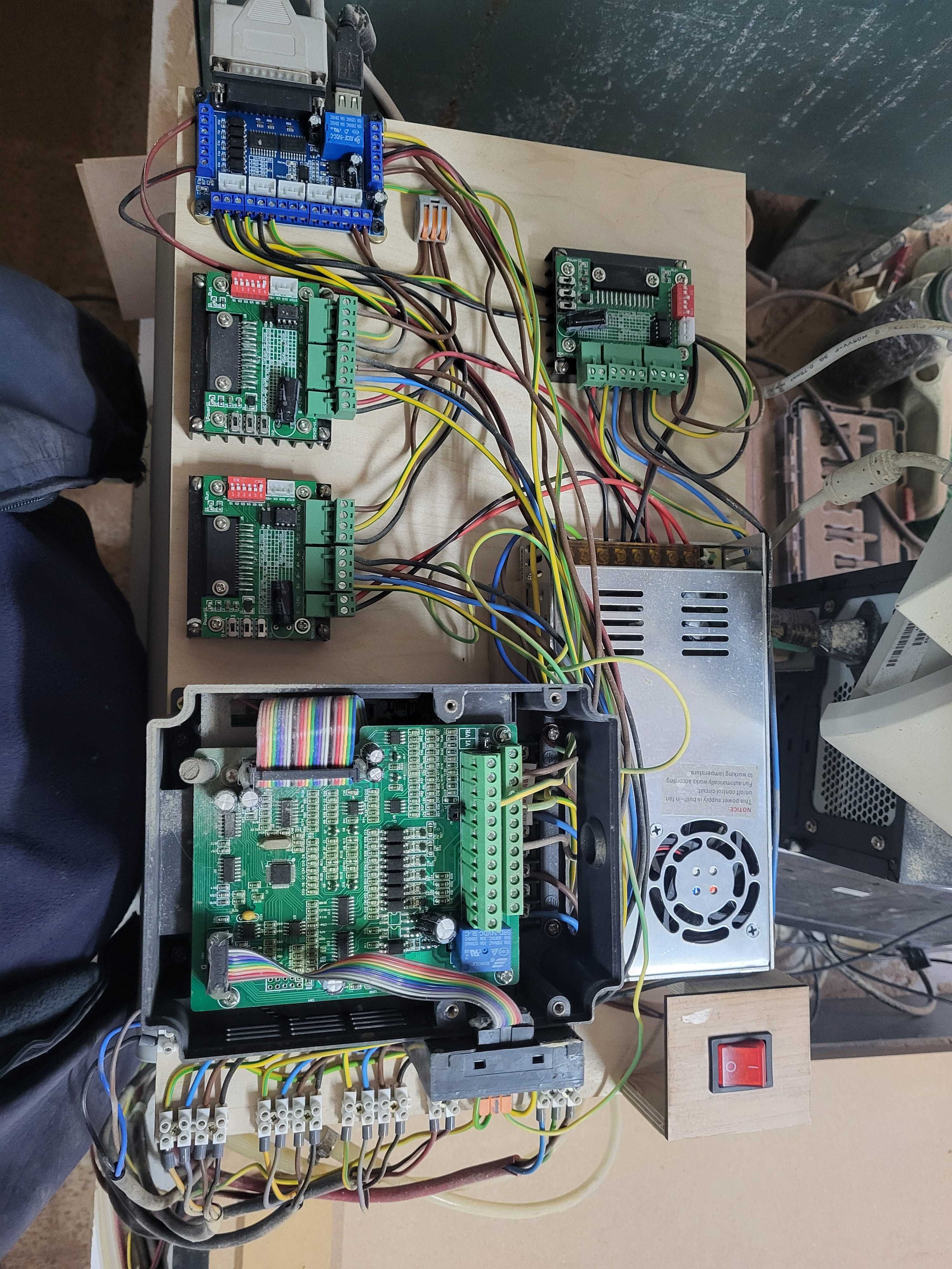 chassi cnc fresadora