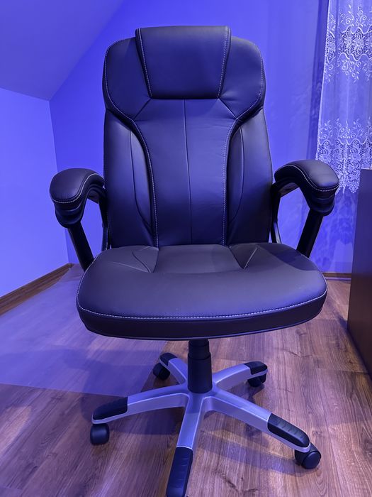 Fotel biurowy brazowy