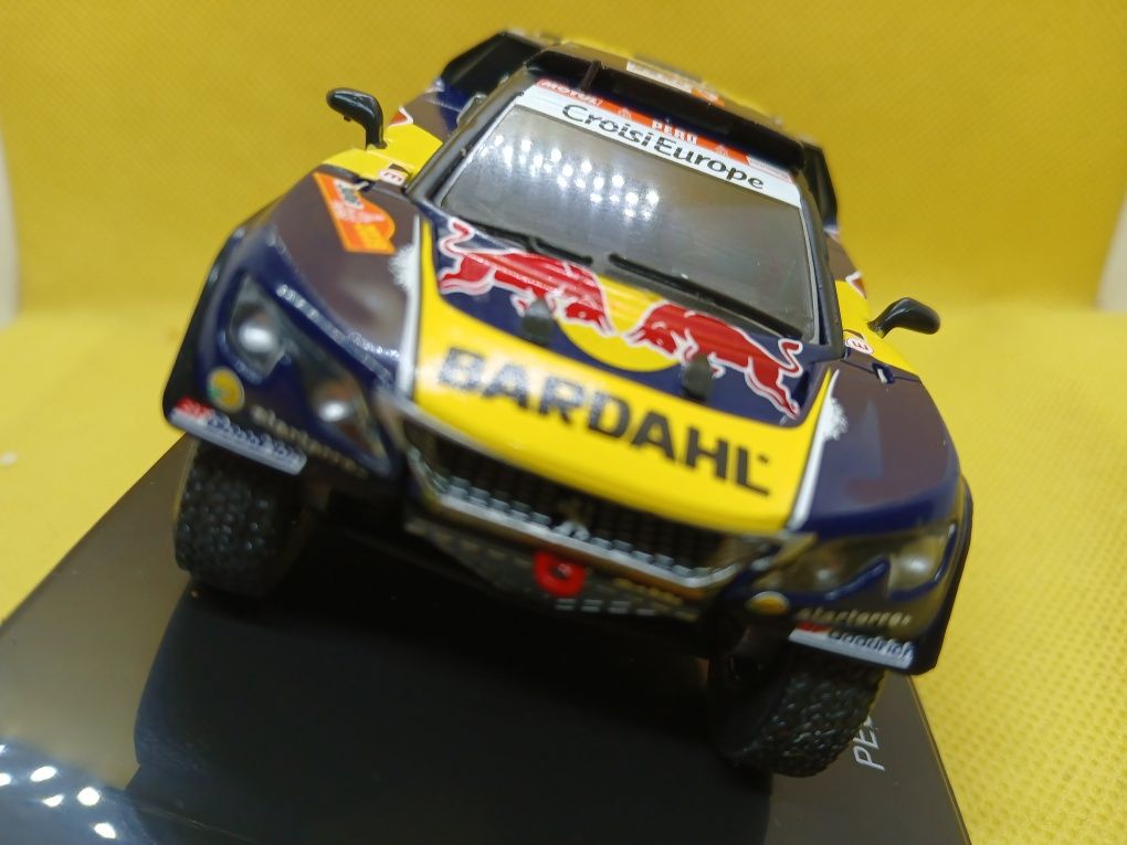 Miniaturas 1/43 do Dakar 2016  -Peugeot