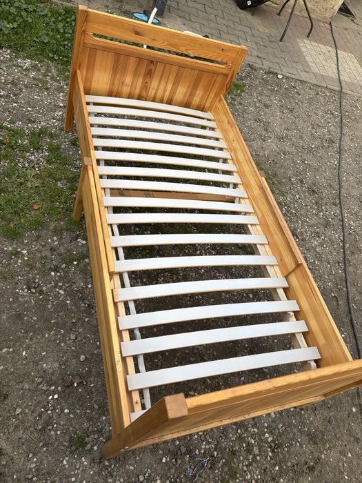 Łóżko jednoosobowe regulowane 80cm /160cm do 2metrów