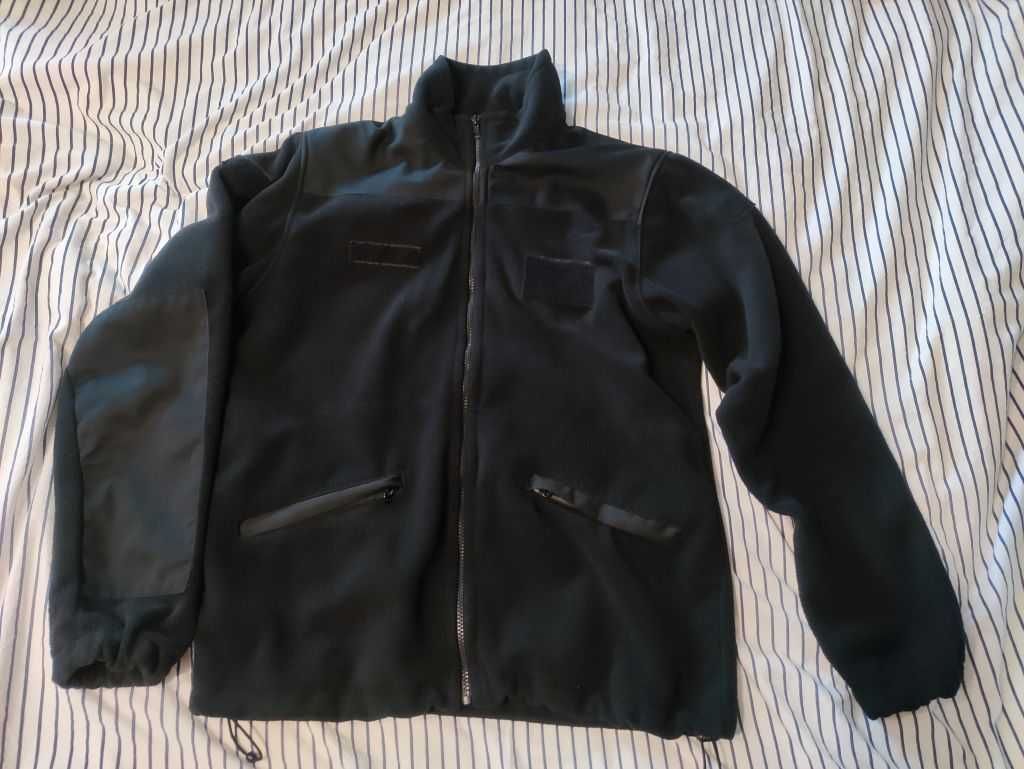 Bluza polarowa, polar czarny, klasa mundurowa rozm. M
