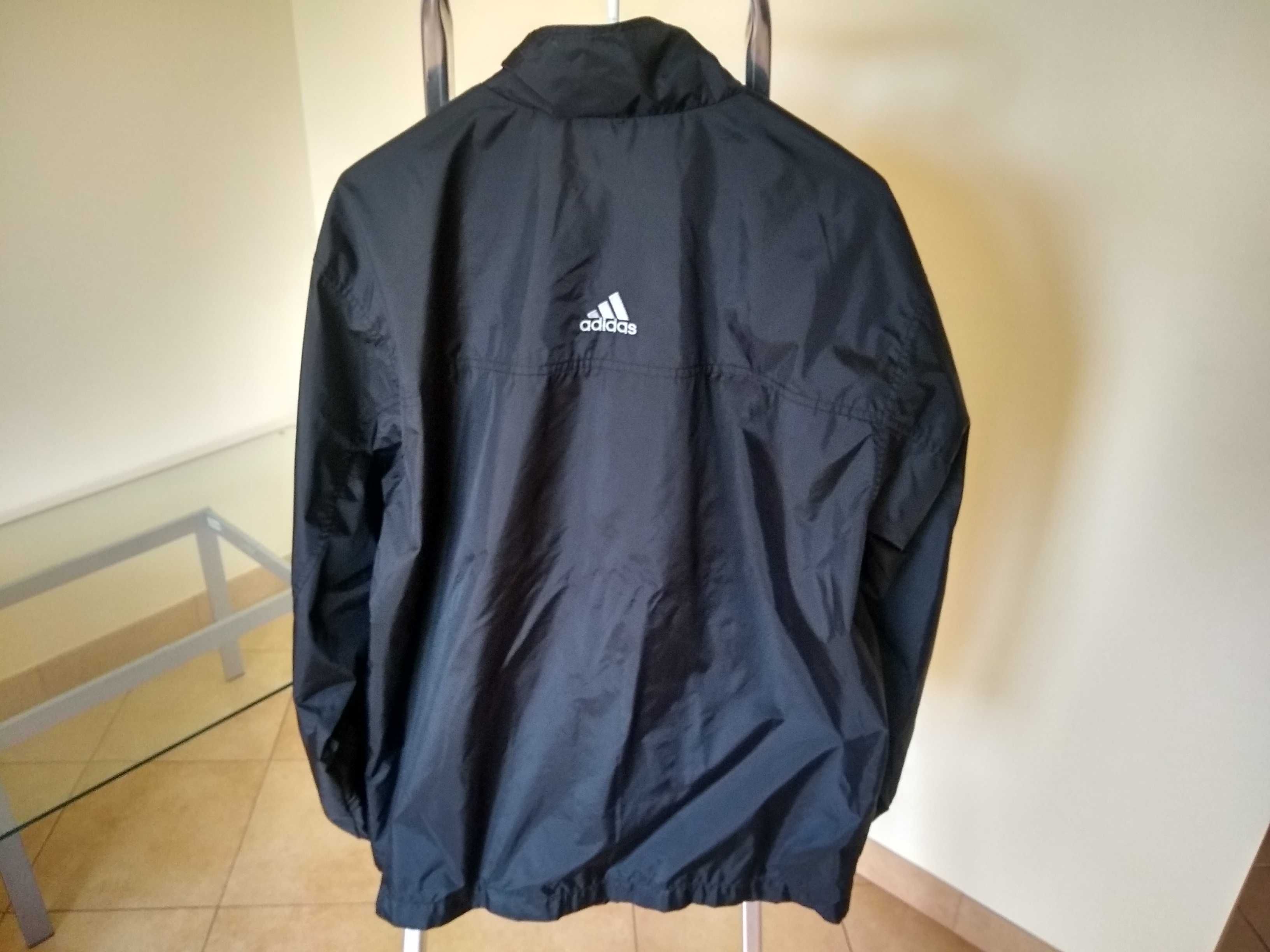 Adidas  Męska kurtka sportowa z siateczkową podszewką, Rozmiar M/L