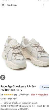 Buty sneakers Rage Age r 40 Modivo