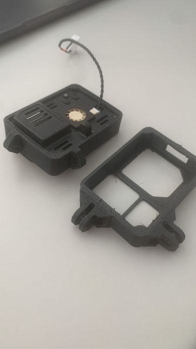 1 Naked GoPro 12 (GEPRC) + 2 Mounts 3D - Para drones FPV