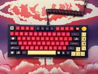Keycaps Kat Explosion para teclado com layout PT novas