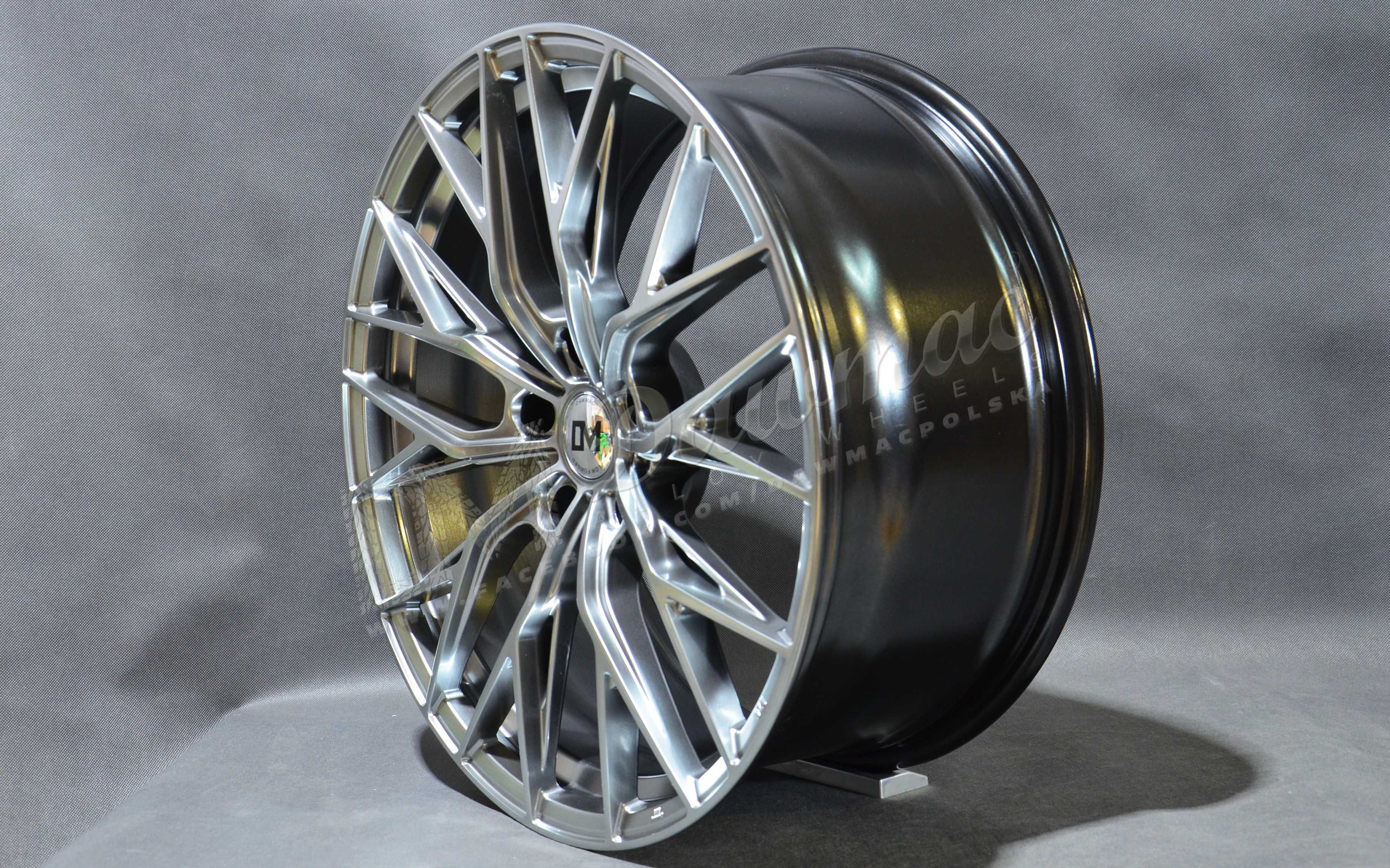 Felgi aluminiowe DM04 Flow Forming 20" 9J ET35 5x112 5x120 Hyper Black