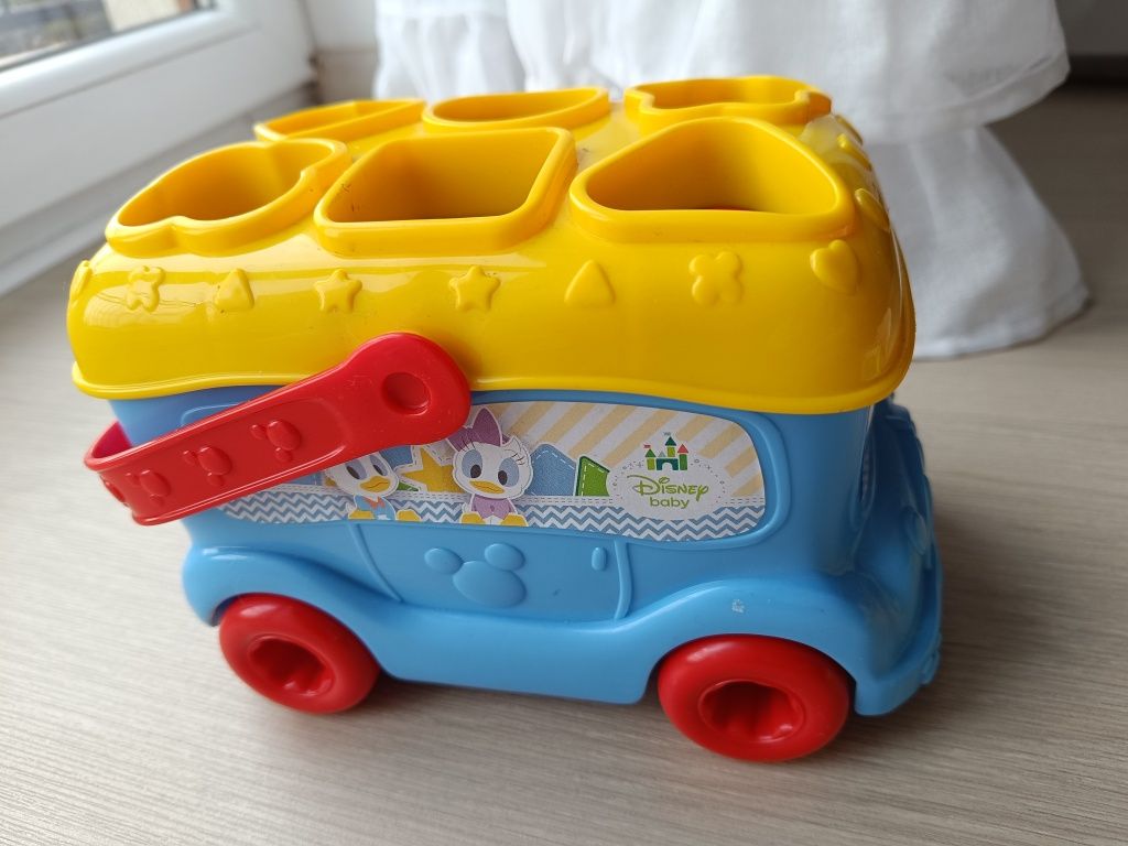 Clementoni sorter AUTOBUS baby Myszka Mickey disney