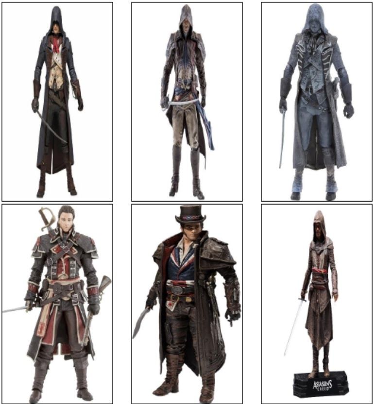 Figuras Assassin's Creed Neca e McFarlane