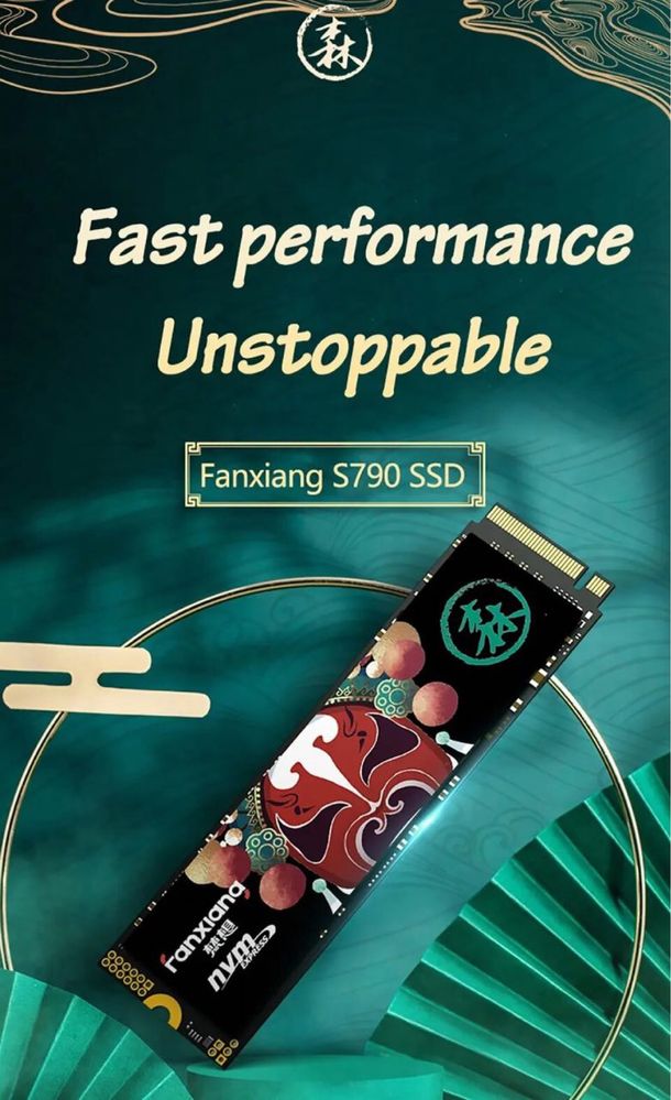 SSD диски Fanxiang S790 7400 MB/s на 1ТБ та 2ТБ для ПК, ноутбуков, PS5