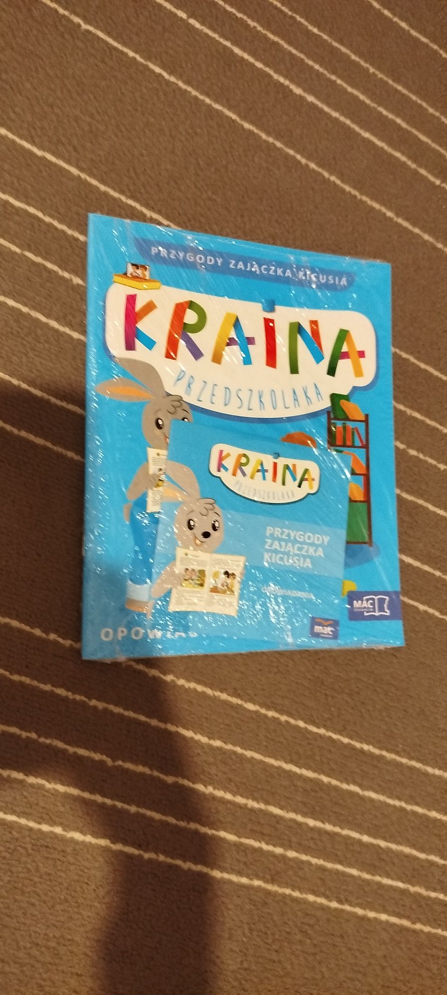 Kraina przedszkolaka , 4 latek, - Opowiadania  z płytką CD, wyd. eduka