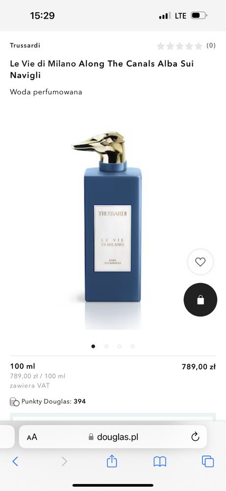 Perfumy trussardi