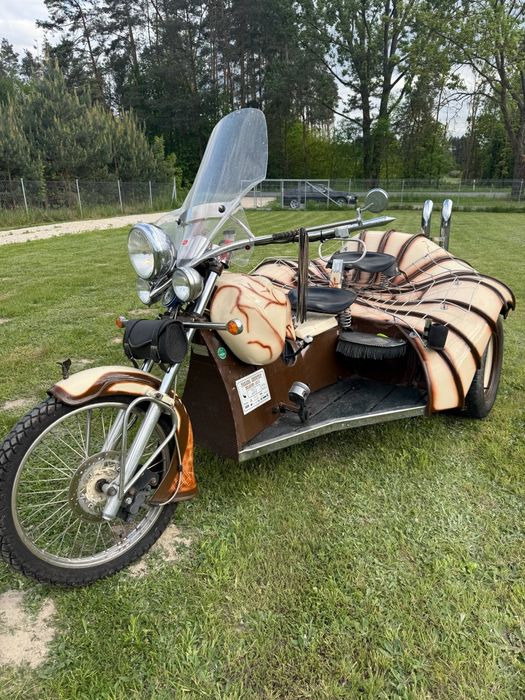 Motocykl SAM TRIKE .Trajka,Trójkołowiec.