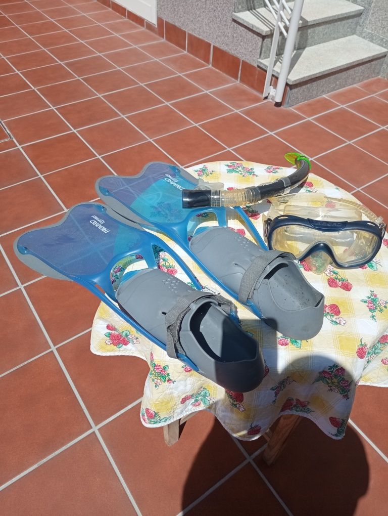 Barbatanas de mergulho