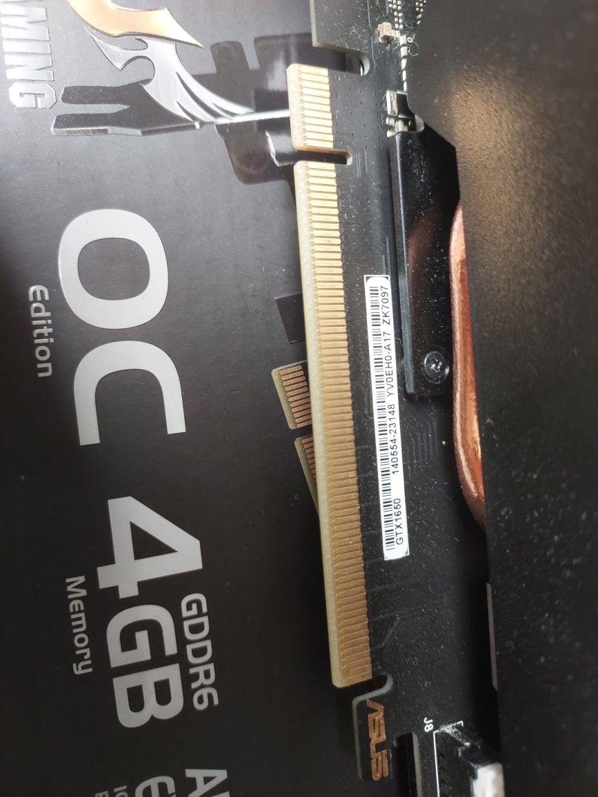 !!!Срочно Відеокарта Asus tuf gaming Gtx 1650 gddr6 OC