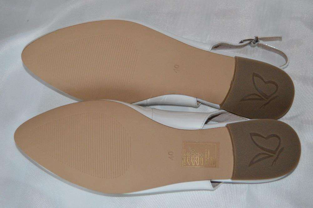Весільні босоніжки сандалі балетки шкіра Caprice розмір 38