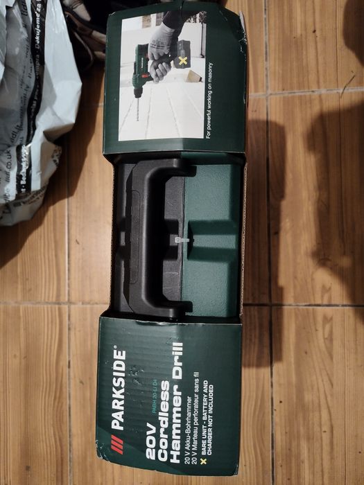 Młotowiertarka akumulatorowa Parkside PABH 20-Li D4