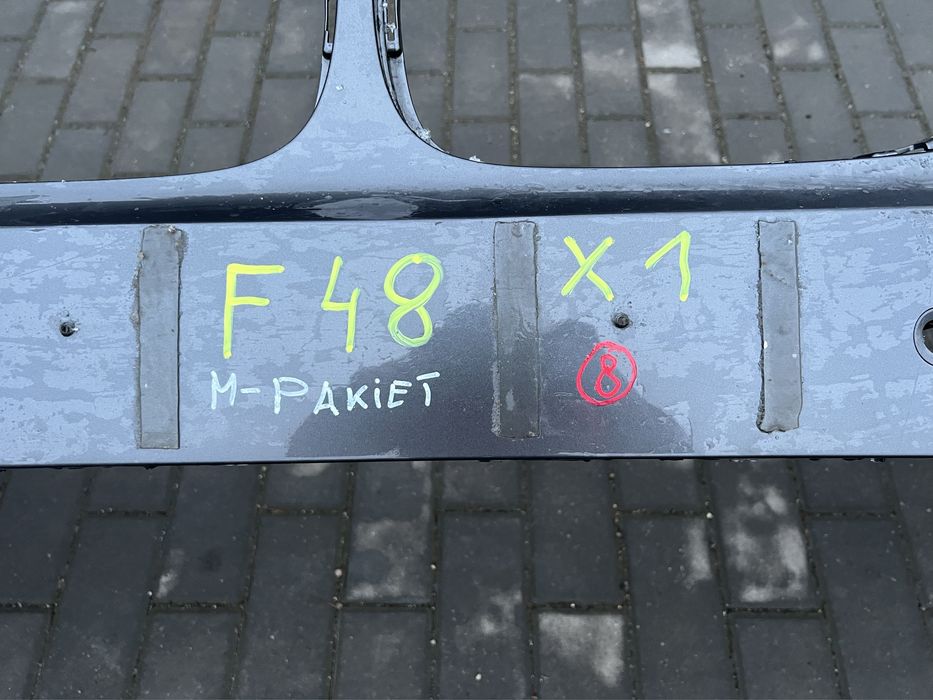 Бампер M BMW X1 F48 В НАЯВНОСТІ бампер перед БМВ Х1 Ф48 жалюзи ДОРЕСТ