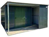 Schowek Wiata Domek Ogrodowy 2,5X4M + Wiata 1,5M Drzwi Dach Nb391