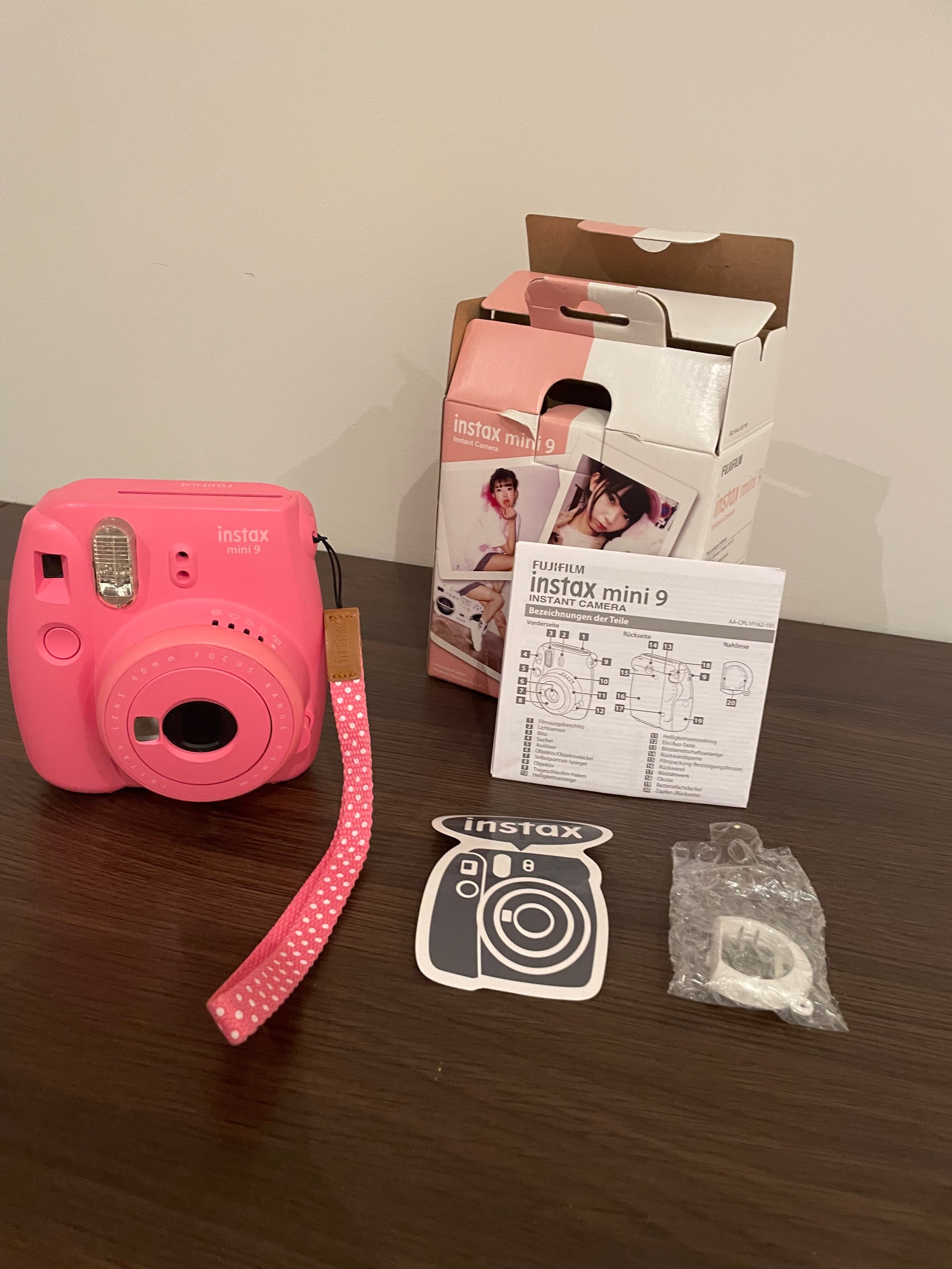 Instax mini 9 (różowy)