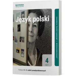Język polski 4 Podręcznik. Zakres podstawowy i rozszerzony. Część 1