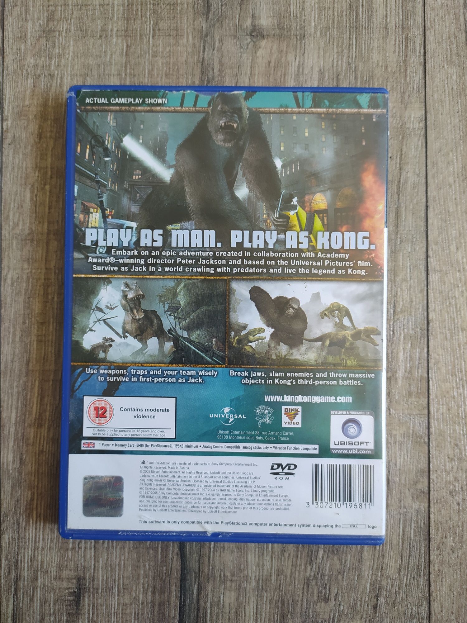 Gra PS2 King Kong Wysyłka