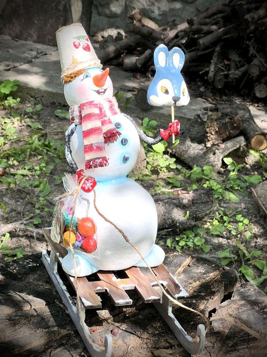 Дед мороз снегурочка ссср под елку елочные игрушки