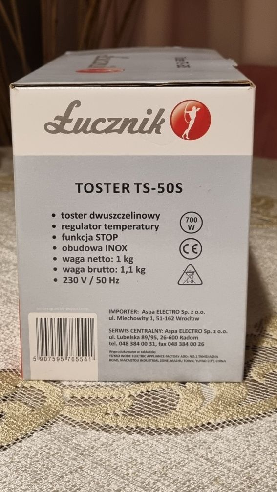 Toster Łucznik TS-50S