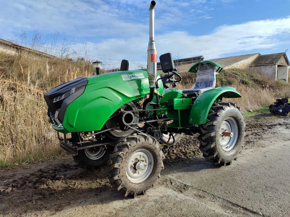 Трактор Кентавр 240В + фреза и плуг Доставка бесплатная