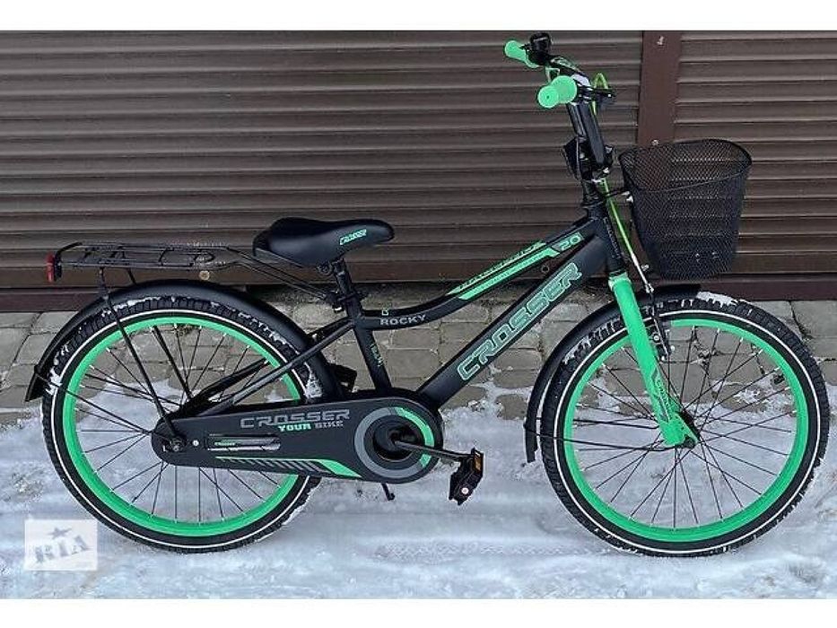 Дитячий велосипед ROCKY CROSSER 4 кольори 12"14"16"18"20"дюймів колеса