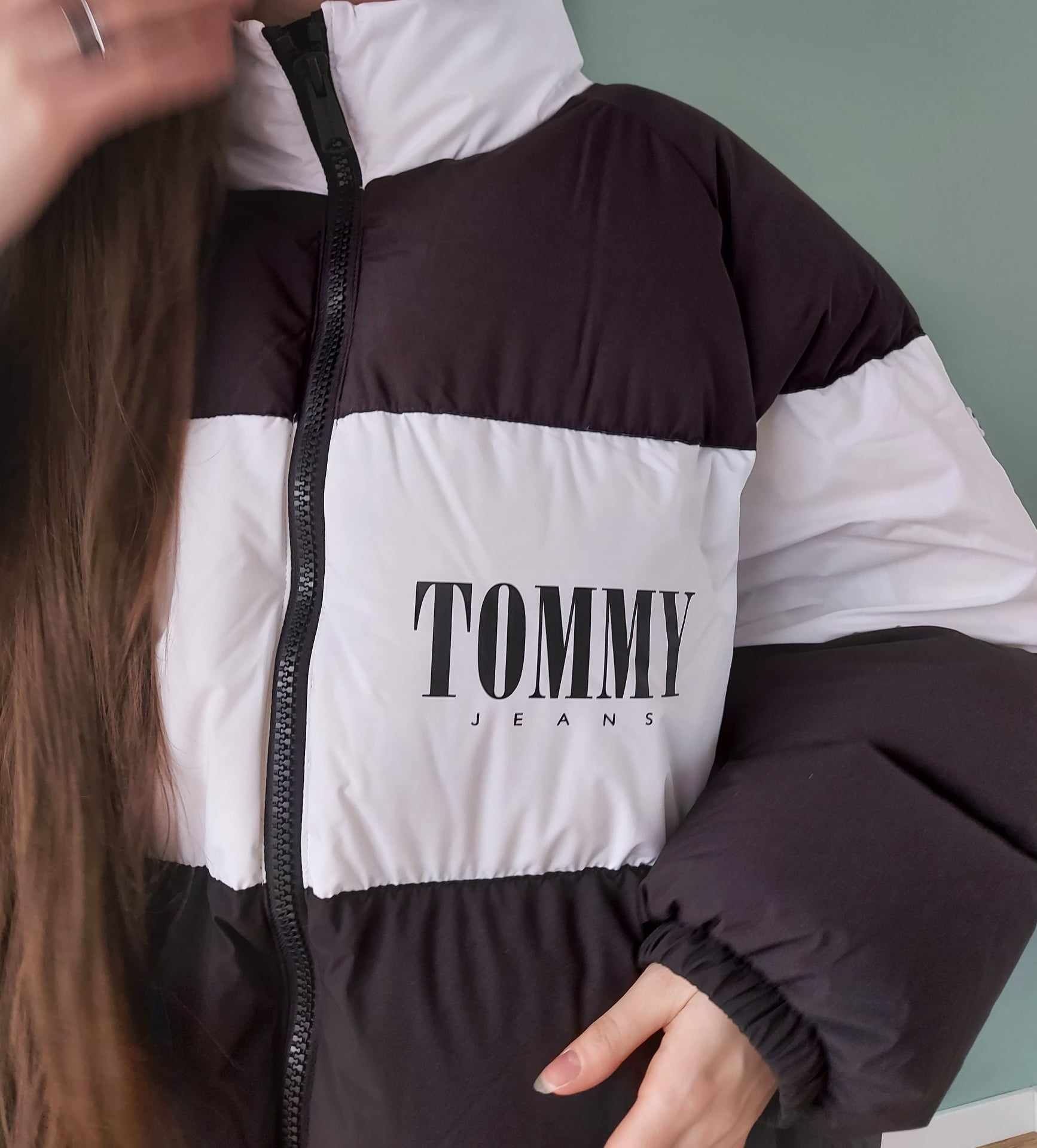 Kurtka zimowa Tommy Jeans Oversize UNISEX fashion puffer