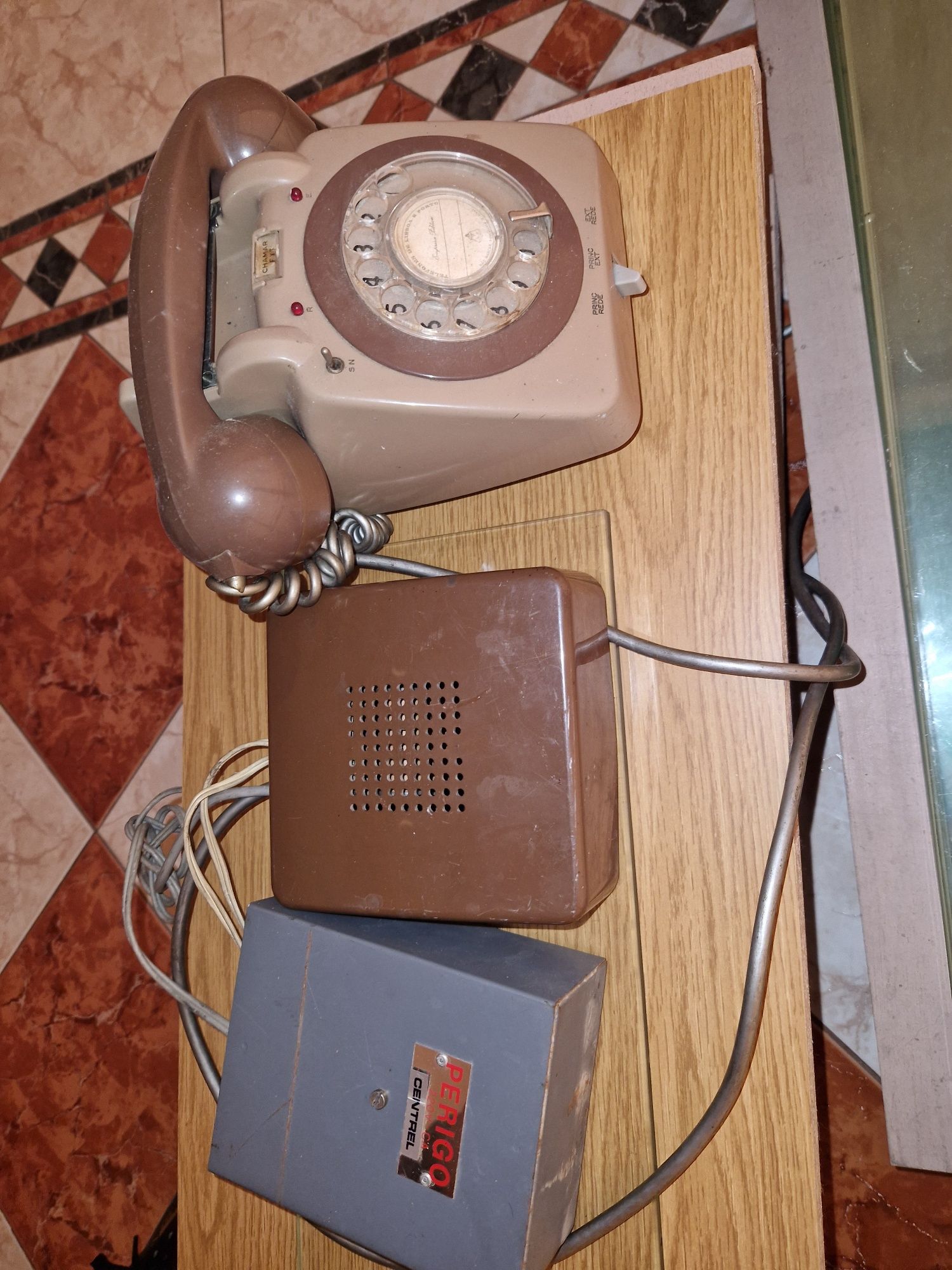 Telefone antigo vintage