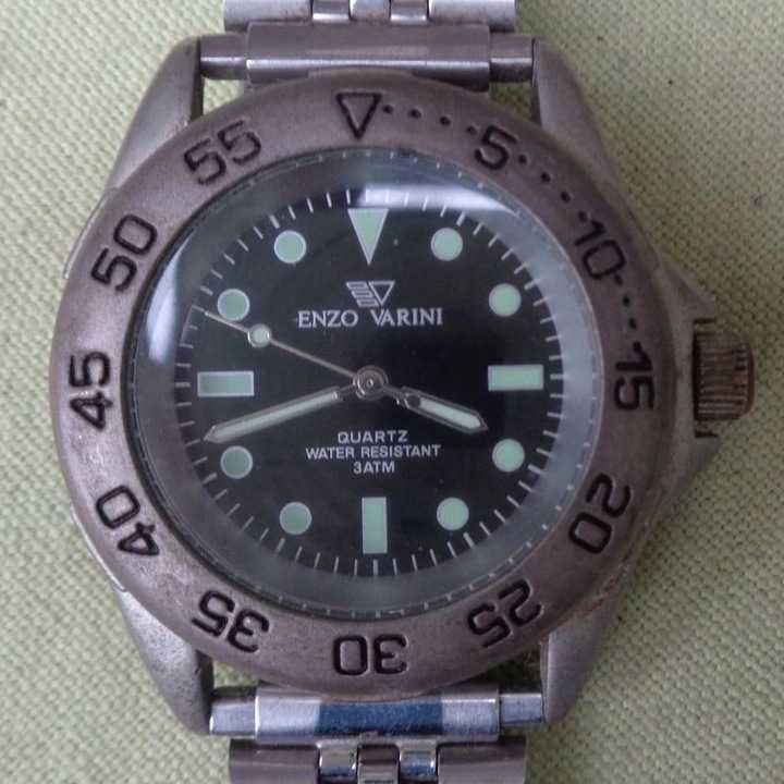 Enzo Varini sygnowany sprawny wodoszczelny elegancki-zobacz