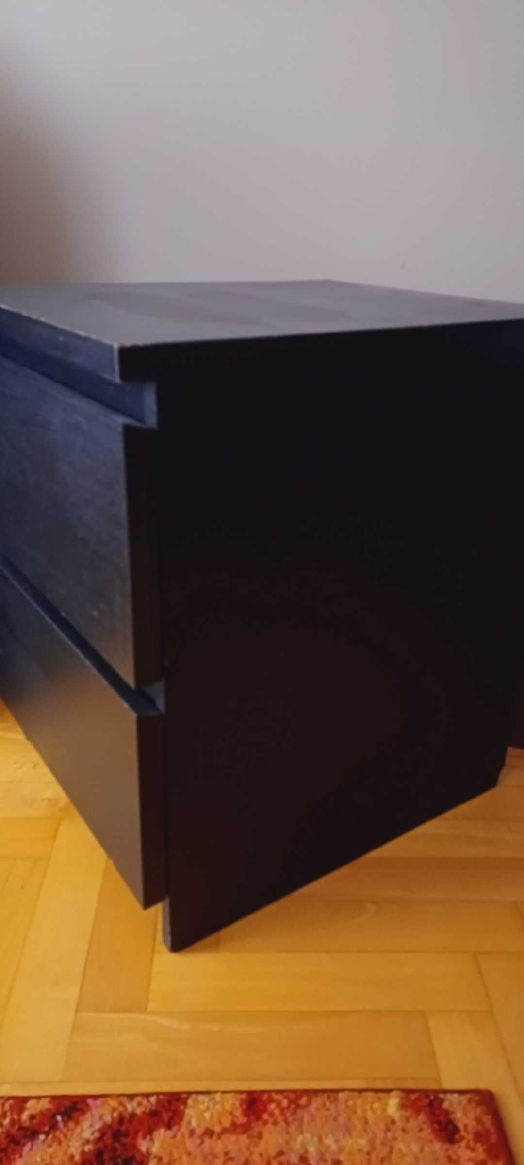 Szafka wenge 2 szuflady Ikea
