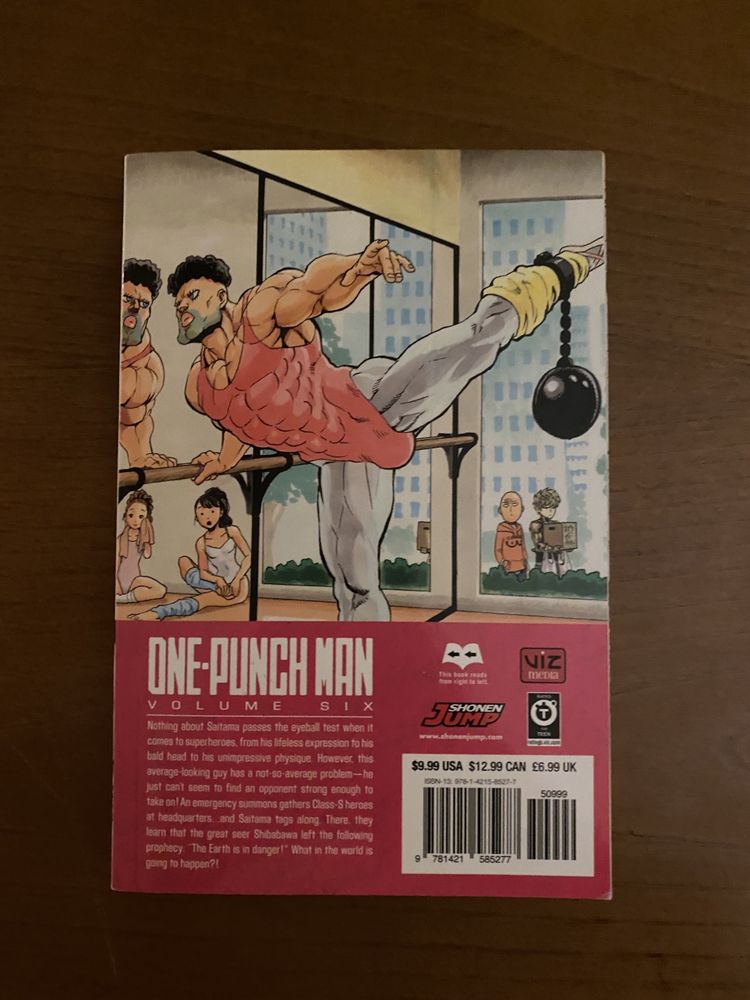 One punch man vol.3, vol.6, vol.7