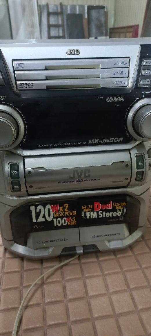 Музичний центр JVC MX-J 550R, без акустики
