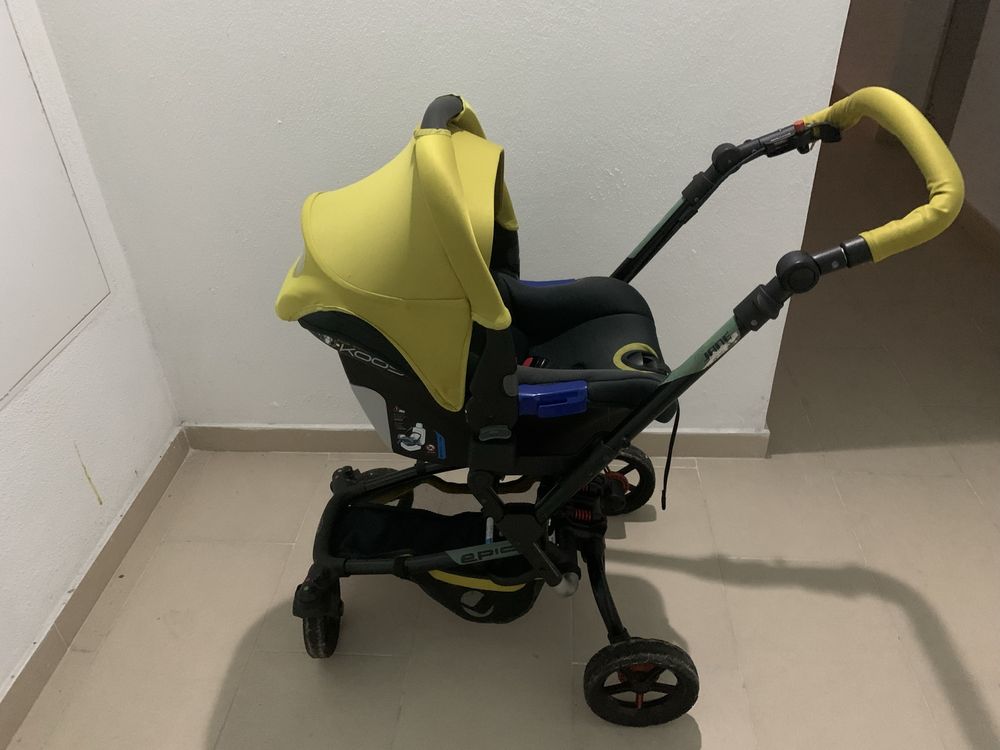 Carrinho de bebé Jané + Cadeira de passeio | Com extras