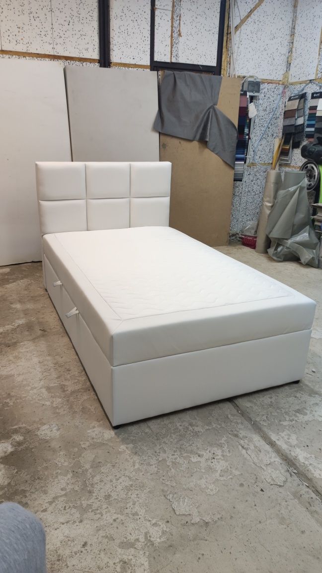 Łóżko 120x200 z materacem pojemnik Pod Wymiar Klienta