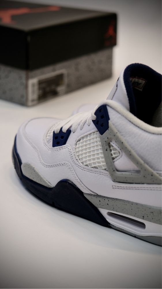 Оригінальні Jordan 4 Retro Midnight Navy Original