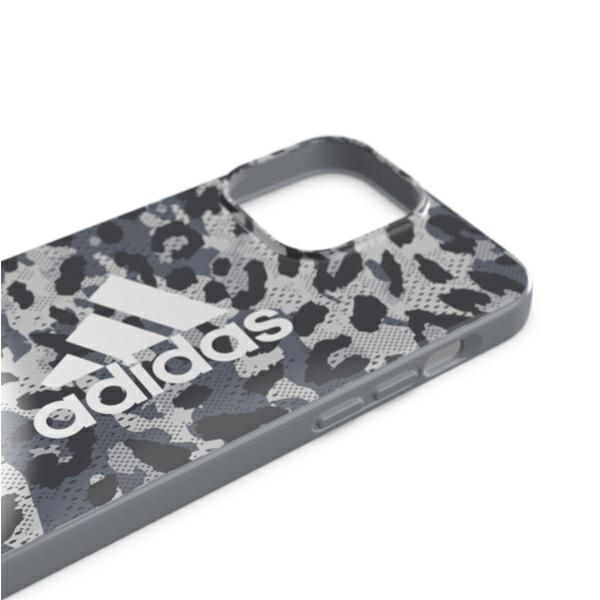Etui Adidas Snap Case Leopard Szare na iPhone 13 Pro / iPhone 13