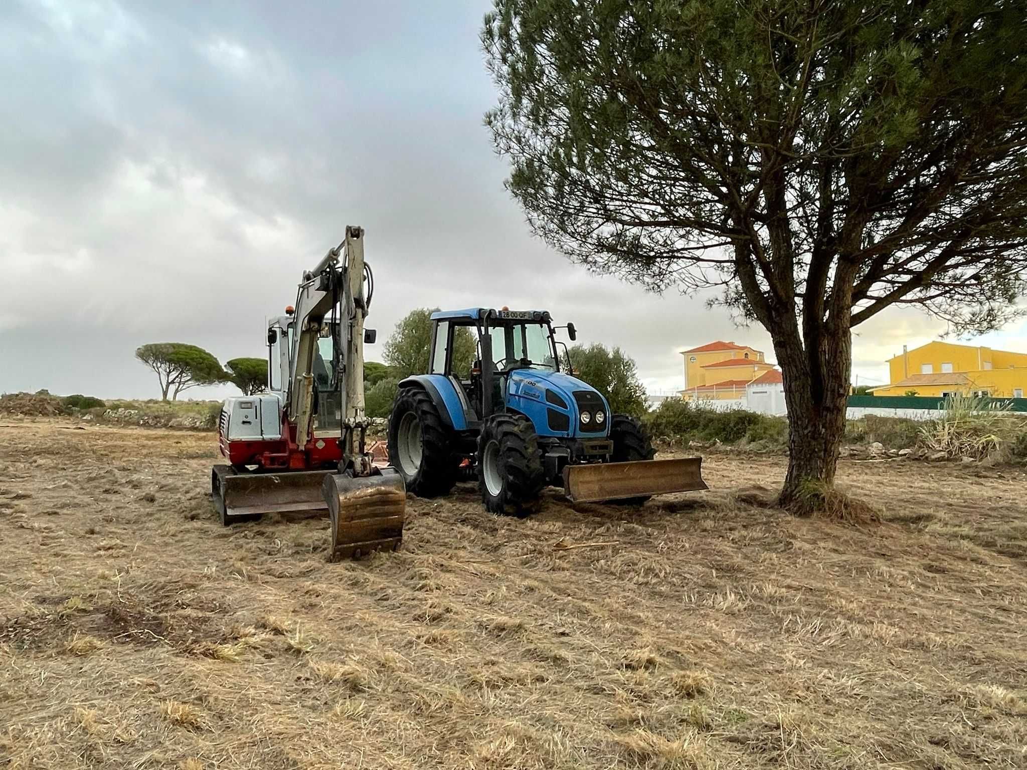 Limpeza de terrenos/Construção/Escavações