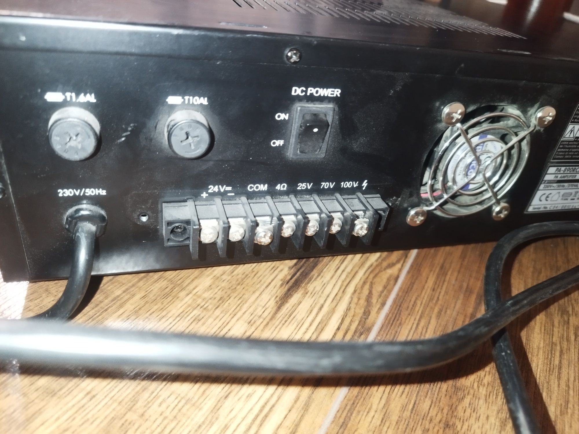 Wzmacniacz Monacor PA-890RCD