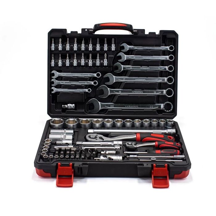 Набір інструментів професійний 1/4"&1/2" 82 од. HAISSER