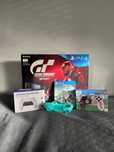 Ps4 Slim 1T + 2 comandos + jogo + 2 capas protetoras
