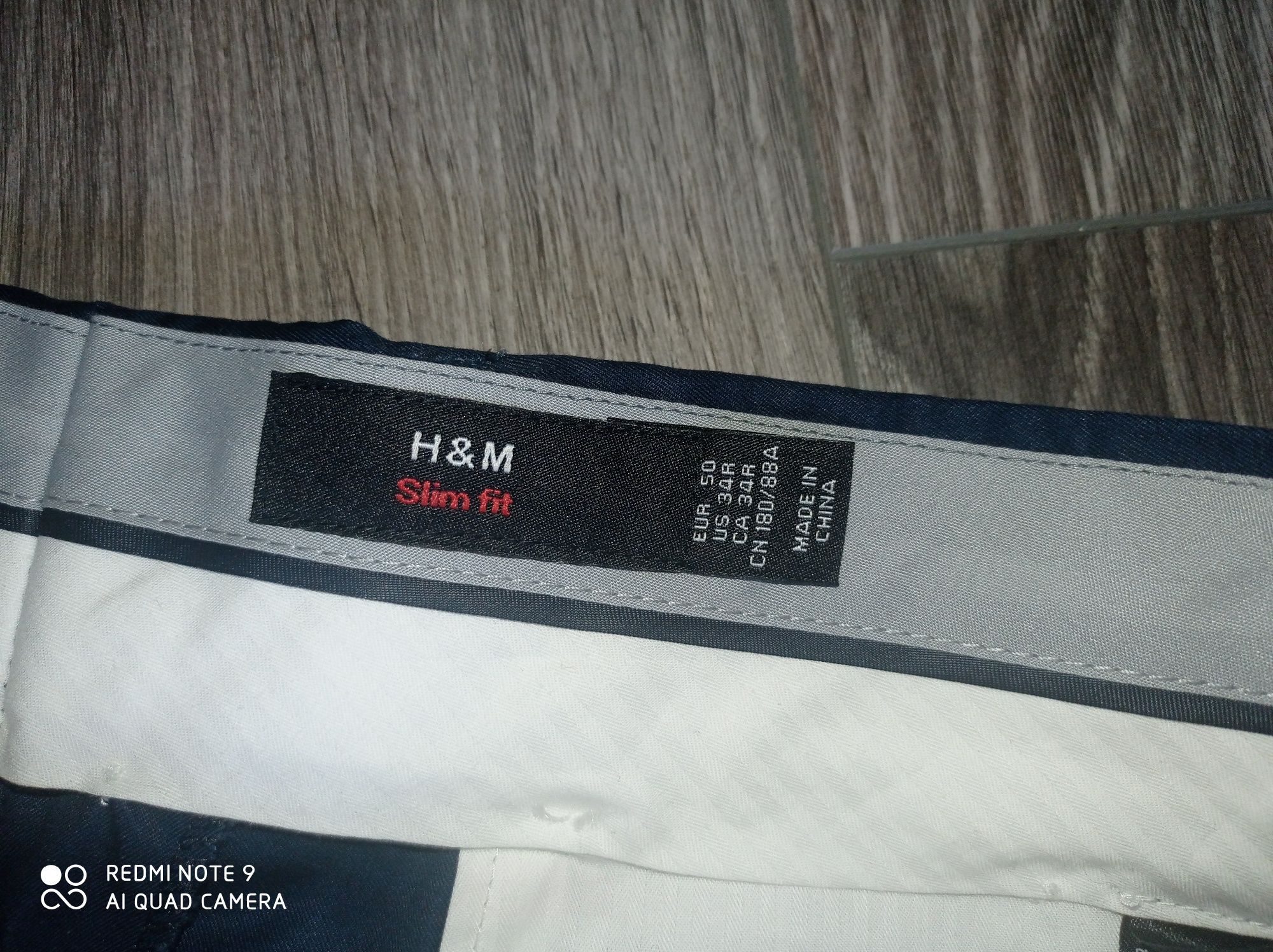 Spodnie eleganckie, garnitur H&M