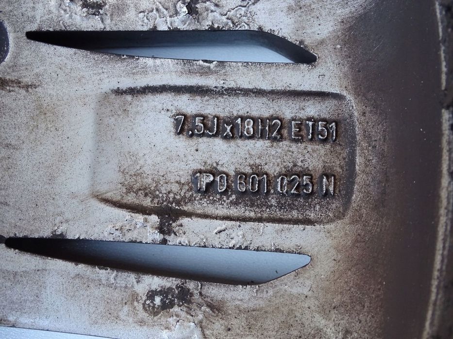 ALUFELGI FELGI 18 5x112 ET51 7,5 1P0601025N SEAT LEON II TOLEDO III ALTEA