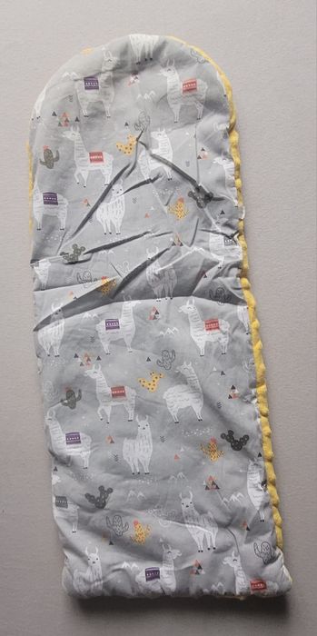 KOKON VELVET + materacyk + motylek + kocyk + poduszka