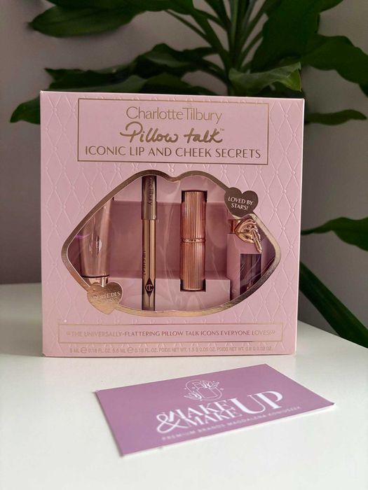 Charlotte Tilbury Pillow Talk Iconic Lip and Cheek Secrets zestaw